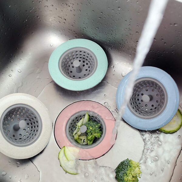 2image_b2201b00-7423-457b-8e94-9465425a71de.jpg Silicon Sink Strainer Kitchen Drain Basin Basket Sink Drainer