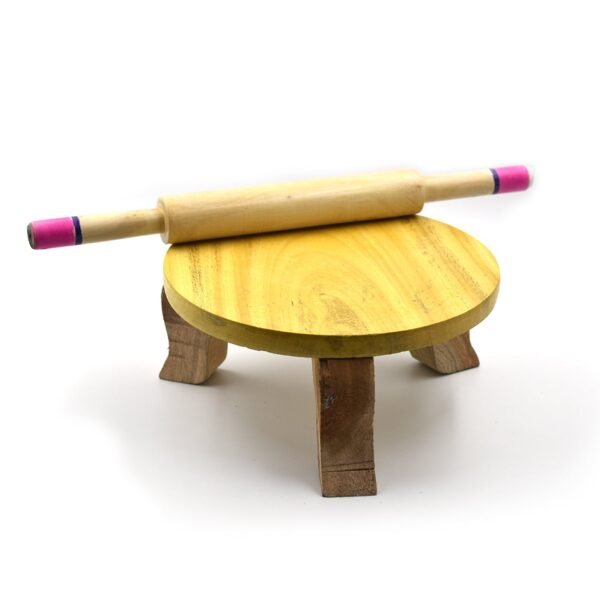 Wooden Roti Maker Belan Used Home Purposes Including Making Rotis Etc. (Belan Only)