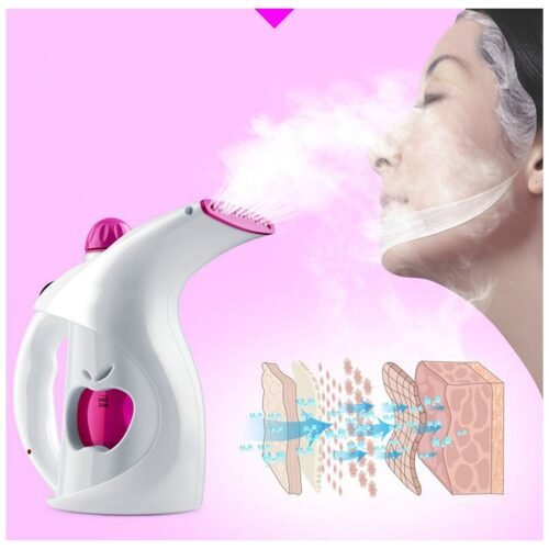Portable Handheld Garment Steamer – Facial Steamer & Fabric Steam Tool