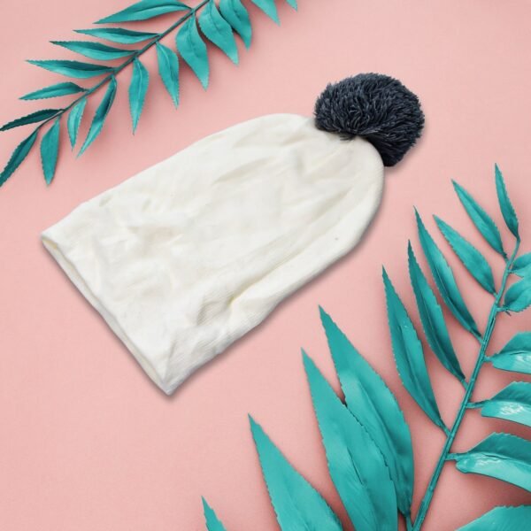 2image_ff6bb49f-b58a-4030-96b0-a47ab6c75fad.jpg Men's and Women's Skull Slouchy Winter Woolen Knitted Black Inside Fur Beanie Cap. FB