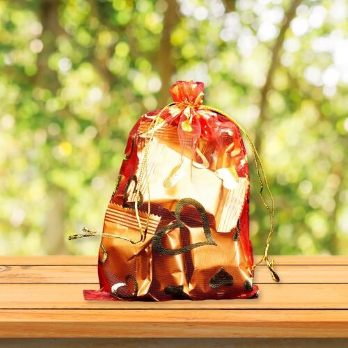 2nd_2b843fe5-fdf4-4e2f-9017-1a4ab18f8c2a.jpg Net Fabric Drawstring Pouch – Organza Shagun Potli for Dry Fruits (Mix Sizes & Design)