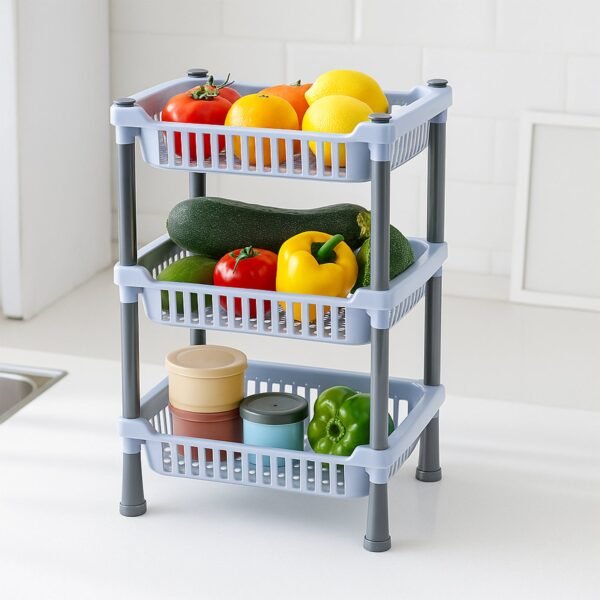 3-Layer-Rack-03.jpg 3-Layer Multipurpose Kitchen Storage Basket Rack