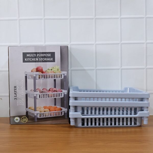 3-Layer-Rack-08.jpg 3-Layer Multipurpose Kitchen Storage Basket Rack