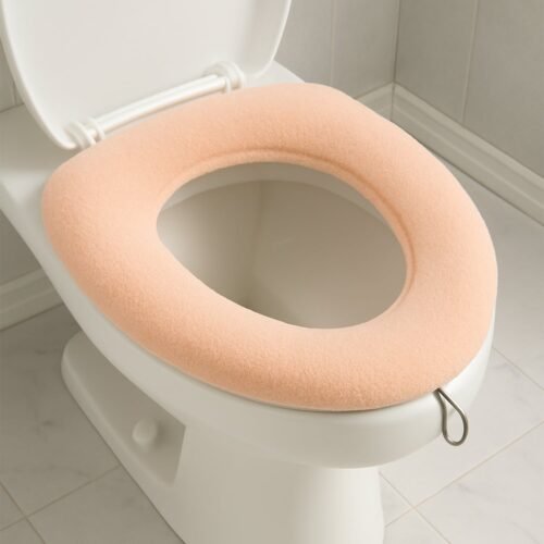 Washable Toilet Seat Cover Pads / Winter Cushion Mat, Lid Cover Pads (1 Pc)