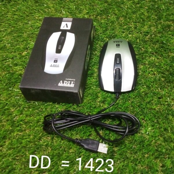 Wired Mouse for Laptop and Desktop Computer PC With Faster Response Time (Silver)