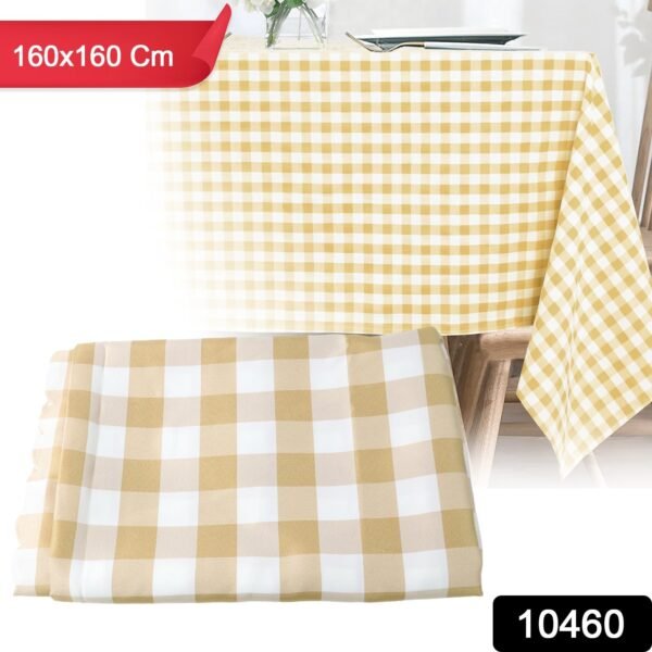 Reusable Table Cloth / Cover for Dining Picnic (160×160 Cm / 1 Pc)