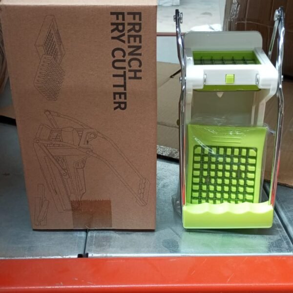 French Fry Cutter Stainless Steel Vegetable & Potato Slicer (1 Pc)