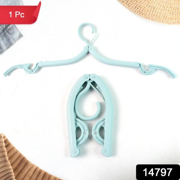 Travel Hangers, Portable Folding Clothes Hangers (1 Pc)