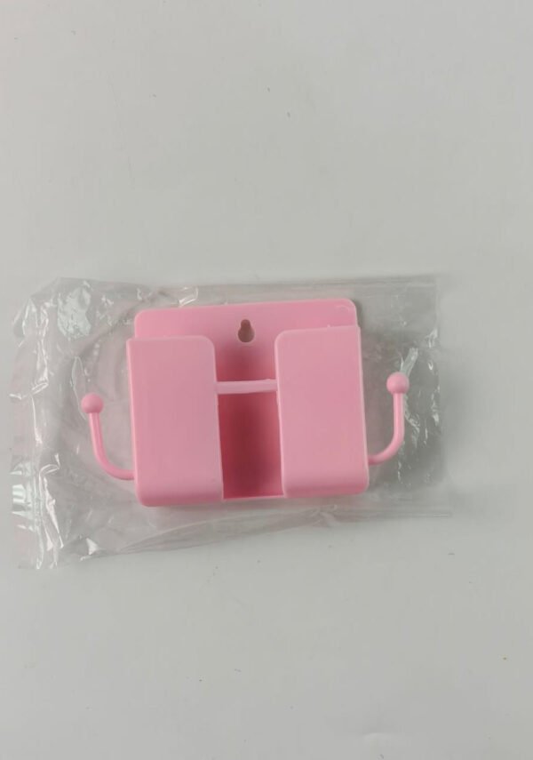 31627f88-a6fa-46f4-8260-187b7205e33e.jpg 1 Pc Blue Wall mount Mobile Stand With Hook