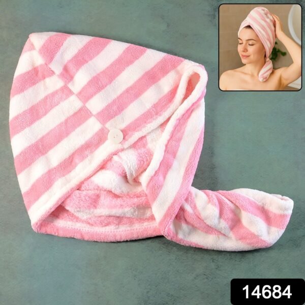 319190ef-f76e-4d80-99a7-f148c3d1b345.jpg Hair Drying Magic Hair Cap Towel Wrap for Women (1 Pc)