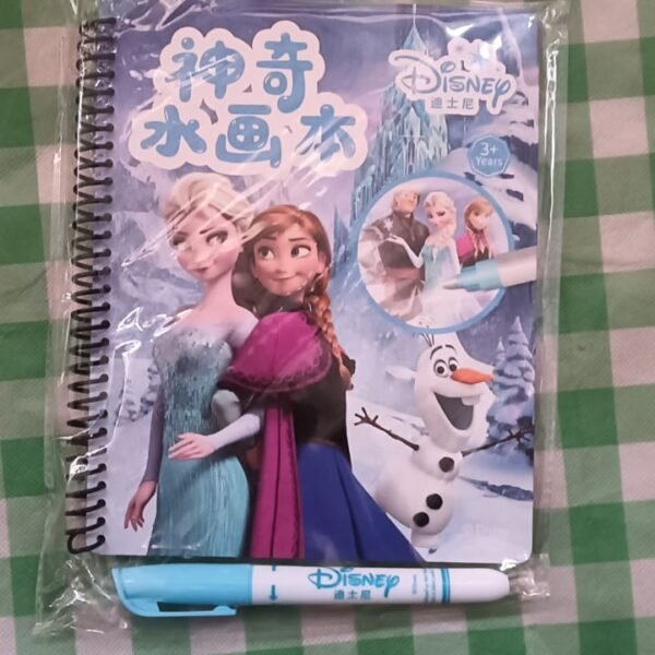 Magic Water Quick Dry Book Water Coloring Book Doodle with Magic Pen Painting Board