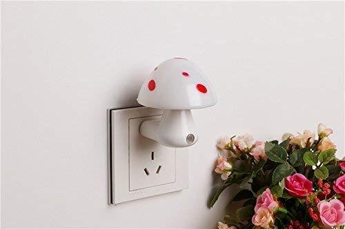 31R7sStGOUL.jpg Automatic Night Sensor Mushroom Lamp (0.2 watt, Multicolour)