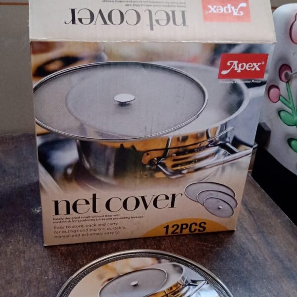 Apex Large Stainless Steel Mesh Net Cover for Cooking (1 Pc)