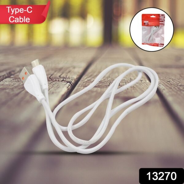 32323.jpg Type C data cable with 3.5 Amp Fast Charging Cable (900 MM / 1 Pc)
