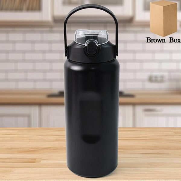 325ef013-e9ca-474f-b05d-d00719f8592e.jpg Large Capacity Stainless Steel Insulated Water Bottle 1600ML (1 Pc)