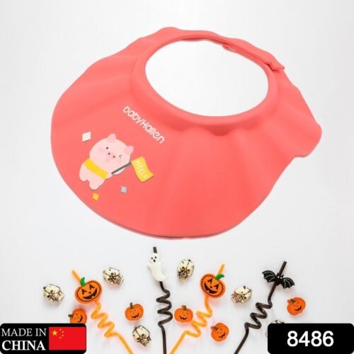 3270b03f-3ee3-45d4-aacb-8b6527cbaf26.jpg Tear-Free Bath Time: Adjustable Baby Shower Cap (Protects Eyes & Ears)