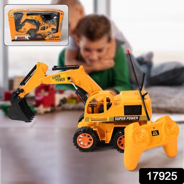 Plastic JCB Construction Toy Remote Control Super Power JCB Truck Toy for Kids 1 Set