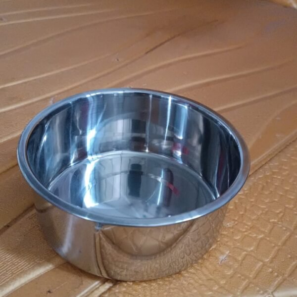 Stainless Steel Table Small Dish Bowl Plate Set for Side Dish, Sauce  (1 Pc)