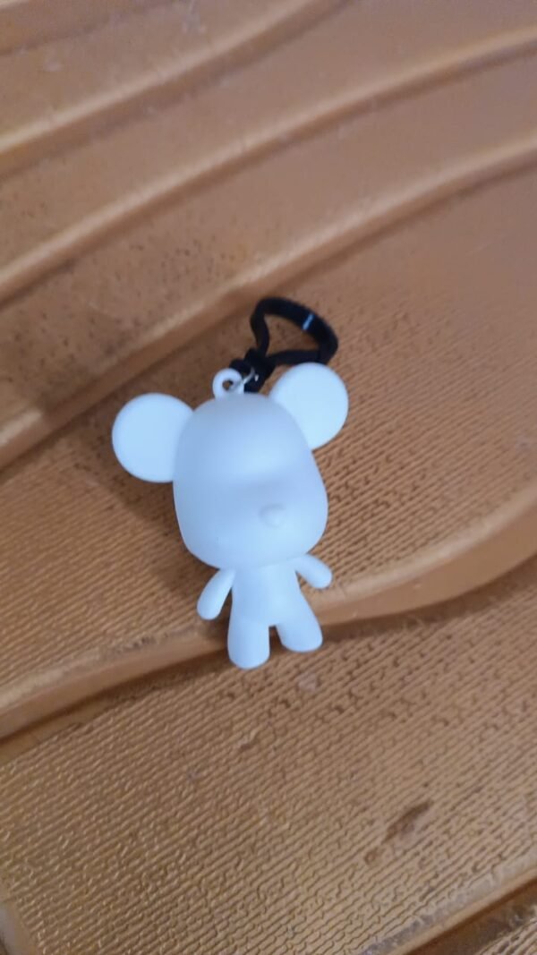 Cute Cartoon Bear Keychain (1 Pc)