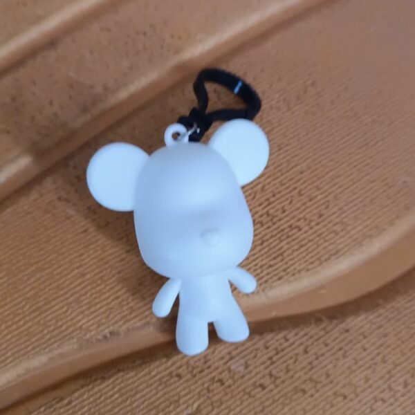Cute Cartoon Bear Keychain (1 Pc)
