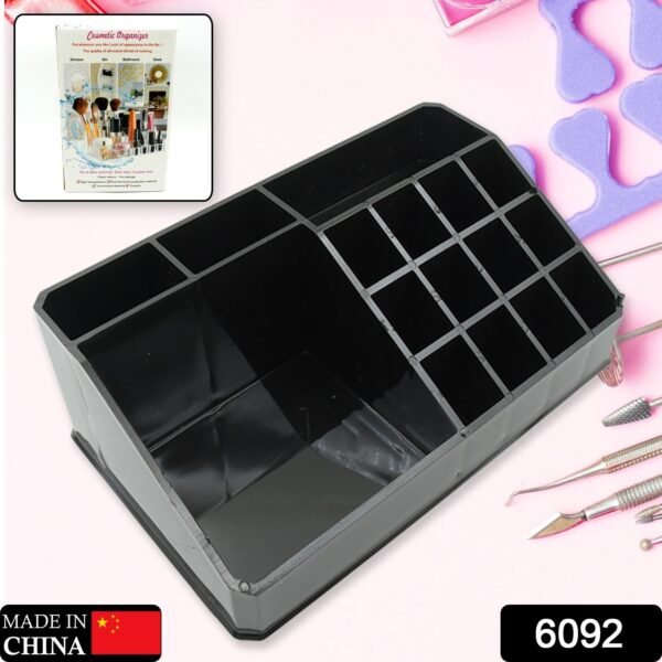 33121cb0-fcf4-46a5-8d10-0bbd496bd70b.jpg Cosmetic Organiser 16 Compartment Cosmetic Makeup Storage Organiser Box
