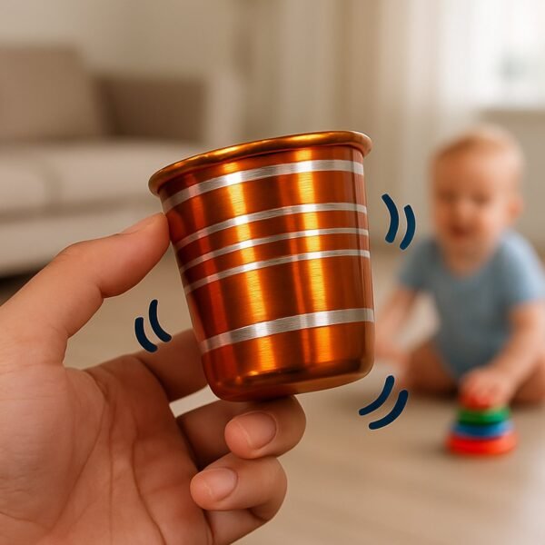 3343_musical_glass_1pc.jpg Stainless Steel Glass with Bell Sound for Kids Boys Girls Juice Musical Toy Glass