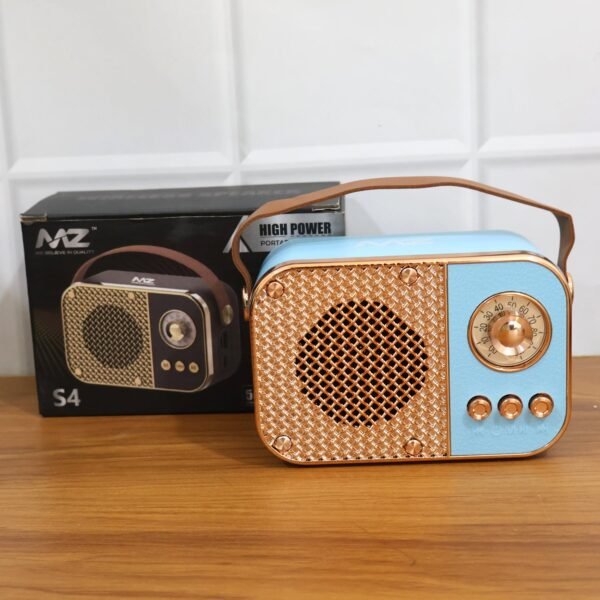 33_massager.jpg Vintage Style Wireless Portable Speaker with Retro Radio (1 Pc)