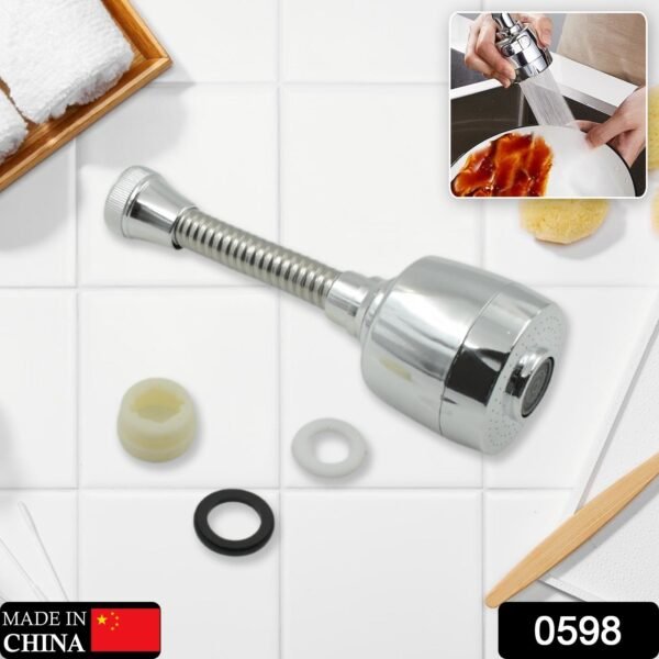 34bd483b-8426-4447-bca5-e4e27b04657e_e45519a7-1a83-4585-8684-822a8a1bd385.jpg 360° Rotating Faucet Sprayer – Water-Saving Aerator for Kitchen & Bathroom (6 Inch)