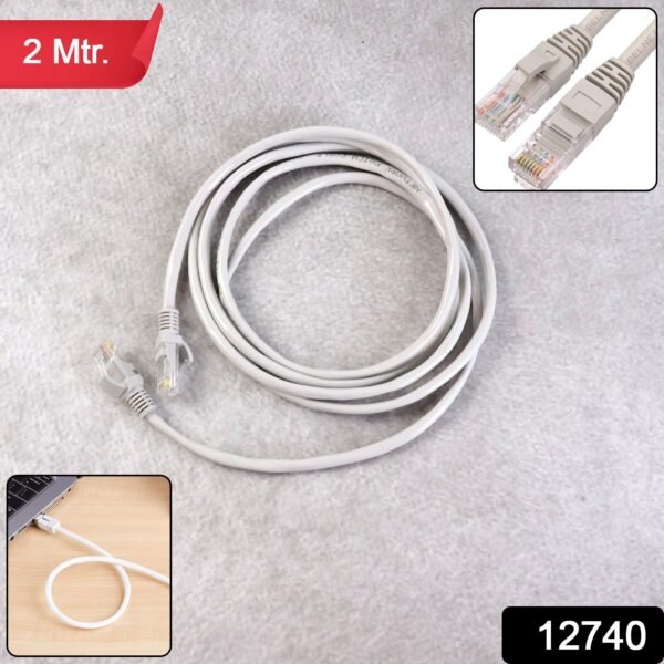 High-Speed LAN Ethernet Cable (2 Meter)