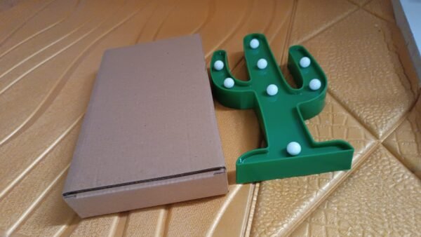 34e27d39-ba9e-4208-ba81-7c1d64ae67ab.jpg LED Cactus Light, LED Desk Lamp, LED Table Lamp (1 Pc / Battery not Included)