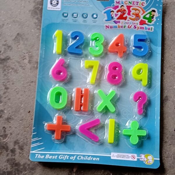 AT42 Magnetic Number Symbol Baby Toy & Math Game for Kids