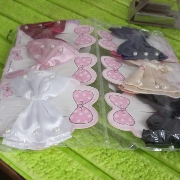35bcdbf6-9021-463f-a4e4-0e9b563826cd.jpg Hair Bow Knot Clip Suitable For Girls (1 Pc / Multicolour), Hair accessories