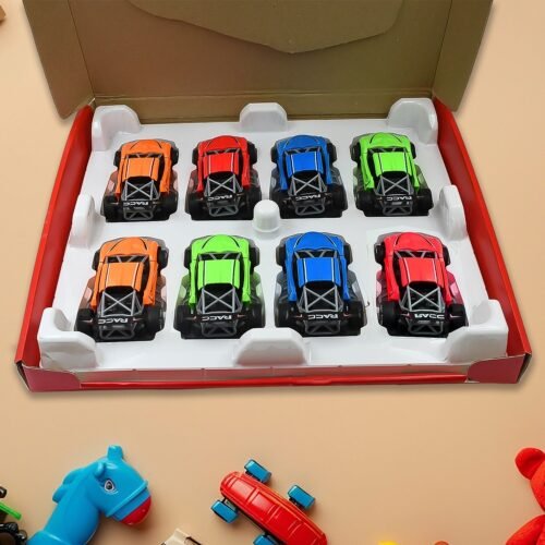 Mini Pull Back Racing Car Widely Used By Kids & Children (8 Pcs Set / Mix Color)