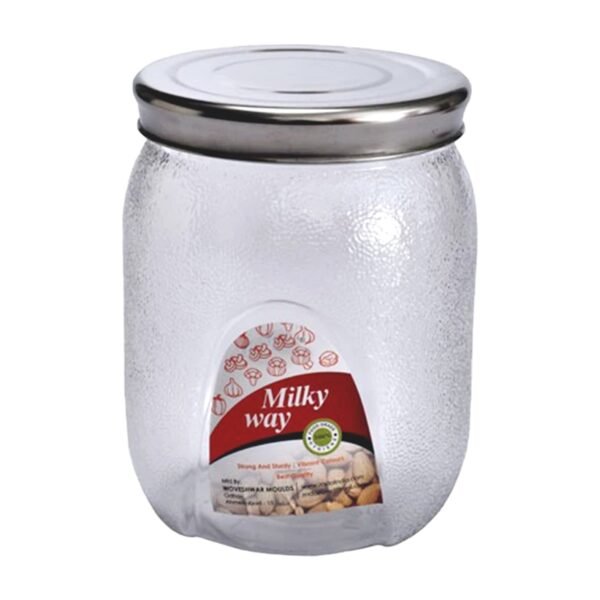 Plastic Mason Jar with Airtight lids (2000 ml)