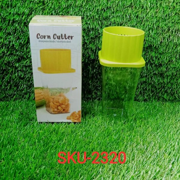 Multi Use Plastic Corn Stripper Cob Remover Bowl