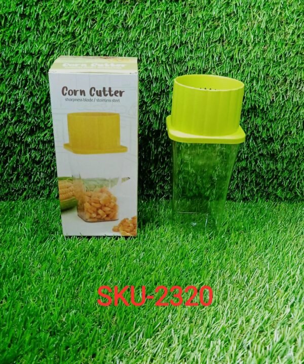 Multi Use Plastic Corn Stripper Cob Remover Bowl