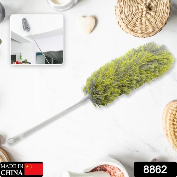 36fc68ad-d5ef-47ec-a8c0-14e3cff90fd8.jpg Long Handle Microfiber Duster – Extendable & Washable Cleaning Tool (62cm)