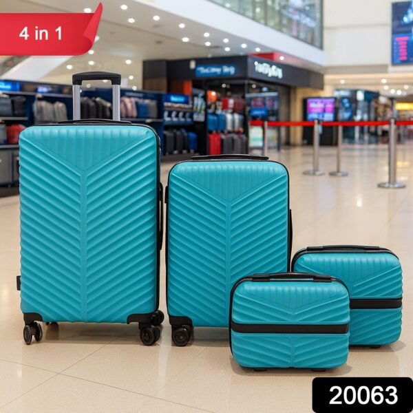 4-in-1 Luggage Set – Durable and Stylish Hard Shell Suitcase Set
