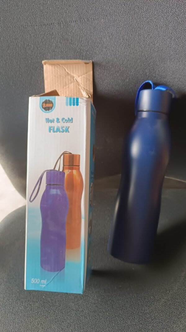 Hot & Cold Stainless Steel Vacuum Insulated Flask Bottle (Approx 500ML / 1 Pc)