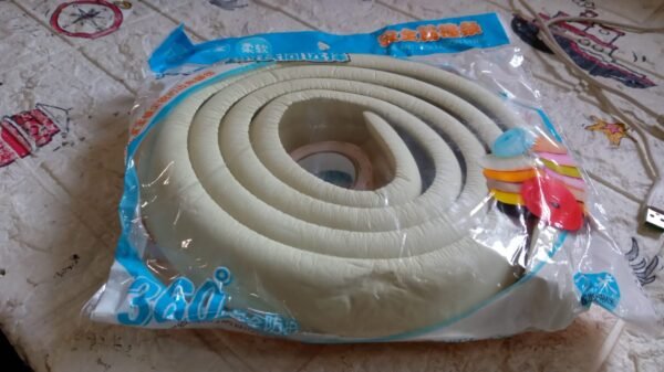 Corner Edge Protector – Soft Rubber Safety Bumper Guard (2 Mtr)