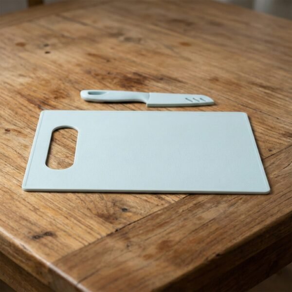 3 in 1 Kitchen Knife & Chopping Board Set (1 Set)