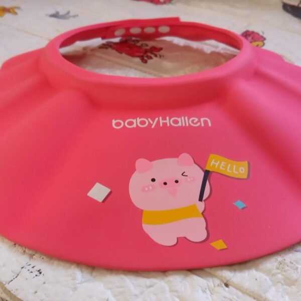 Tear-Free Bath Time: Adjustable Baby Shower Cap (Protects Eyes & Ears)