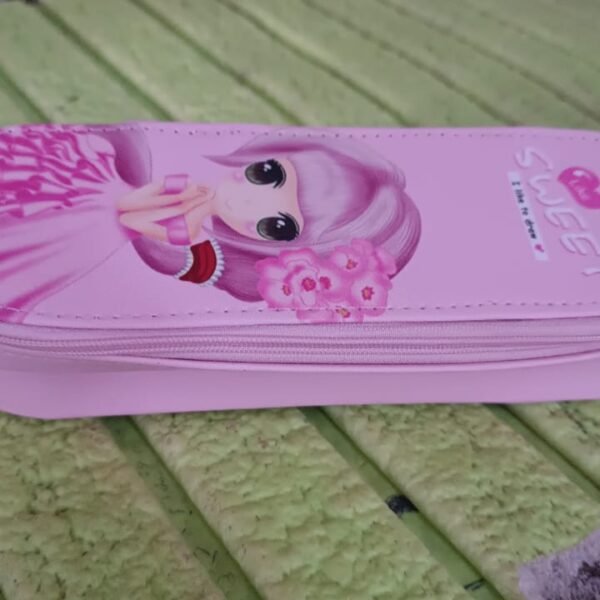 Double Layer Large Capacity With Multi-Functional Pencil Case (1 Pc)