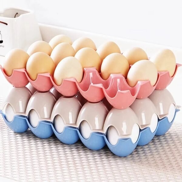 3_1500x1500_crop_center_8b132c58-a19c-4cab-8e5c-afc575568ef6.jpg 15 Cavity Plastic Egg Tray Egg Trays for Storage with 15 Eggs Holder (4 Pc Set)