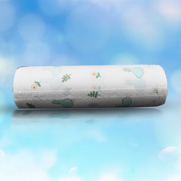 Reusable Printed Kitchen Tissue Roll – Non Woven Washable Cleaning Cloth