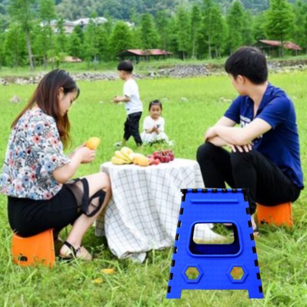 Plastic pick and move strong step stool table 18 INCH