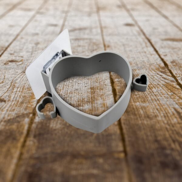 3_52806fa6-c930-4276-92c5-31f13bc5ac0d.jpg Adhesive Wall Mount Multifunctional Holder, Hair Dryer Holder (1 pc)