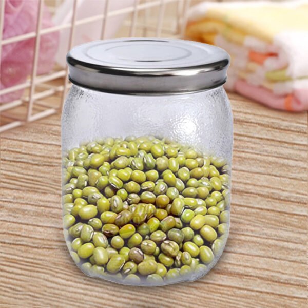 Plastic Mason Jar with Airtight lids (2000 ml)