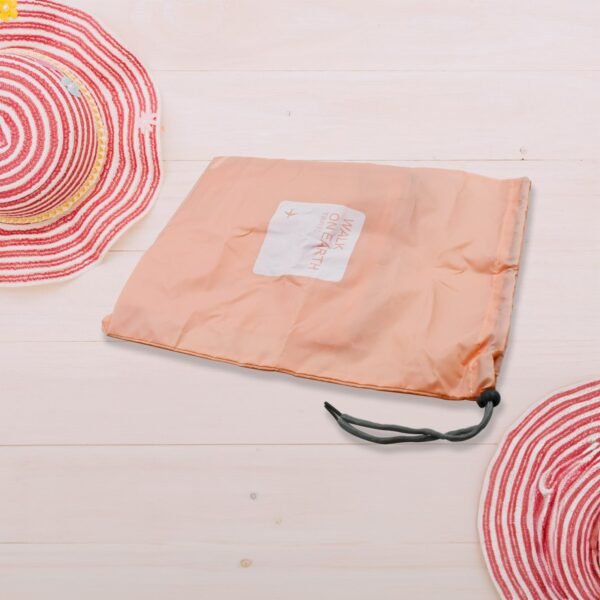 Travel Storage Bag Set – Waterproof Nylon Drawstring Organizers Clothes & (4 Pc)