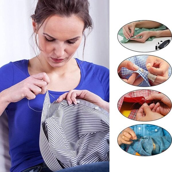 33Pc Purse Sewing Set For Carrying Various Sewing Items And Stuffs In It.